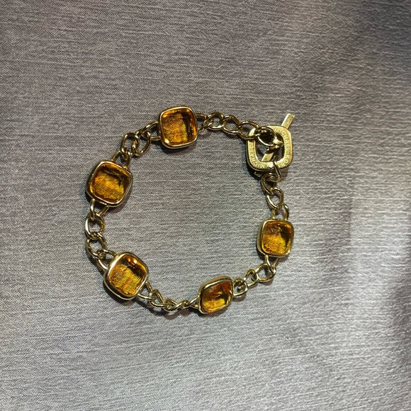 Michael Kors gold tone bracelet. - Picture 3 of 4